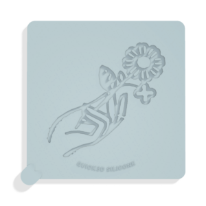 Bloom Hand Tuile Mold · Top view