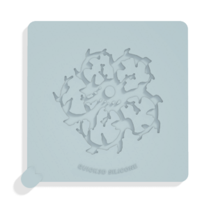 Thorns Tuile Mold · Top view