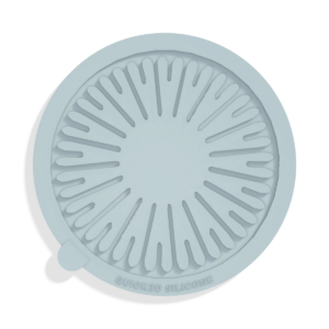 Radial Ring Tuile Mold · Top view